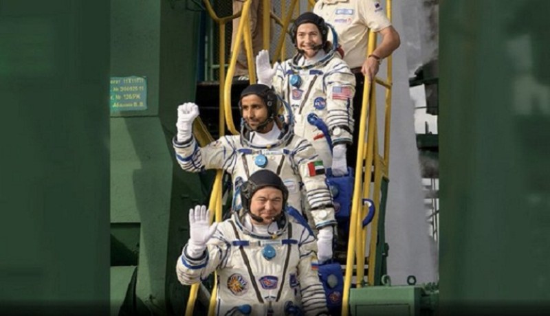 أول رائد عربي ينطلق إلى محطة الفضاء الدولية