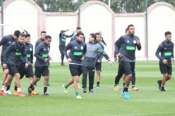 بالصور.. “الخضر” يتدربون لآخر مرة قبل السفر لإسبانيا