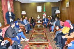 شنين يستقبل طلبة المدرسة الوطنية العليا للصحافة