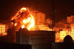 بالصور.. أول غارات الإحتلال على غزة في العام الجديد