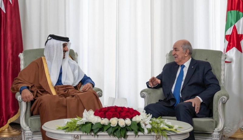 أمير دولة قطر: “مباحثاتنا في الجزائر ستطور التعاون بيننا تُجاه الأزمات الإقليمية”