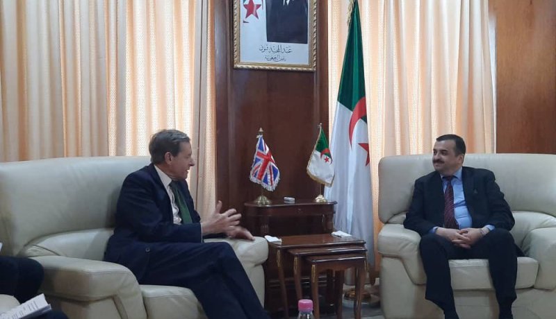 السفارة البريطانية: “لقاءات متميزة للورد ريسبي بالجزائر تعزز الشراكة رابح-رابح بين البلدين”