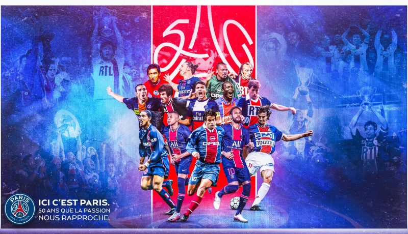 صورة دحلب تزين إحتفالية باريس سان جيرمان