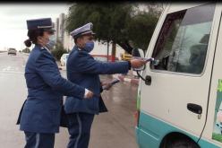 الأمن يرافق عملية الإستئناف التدريجي لحركة النقل بين الولايات