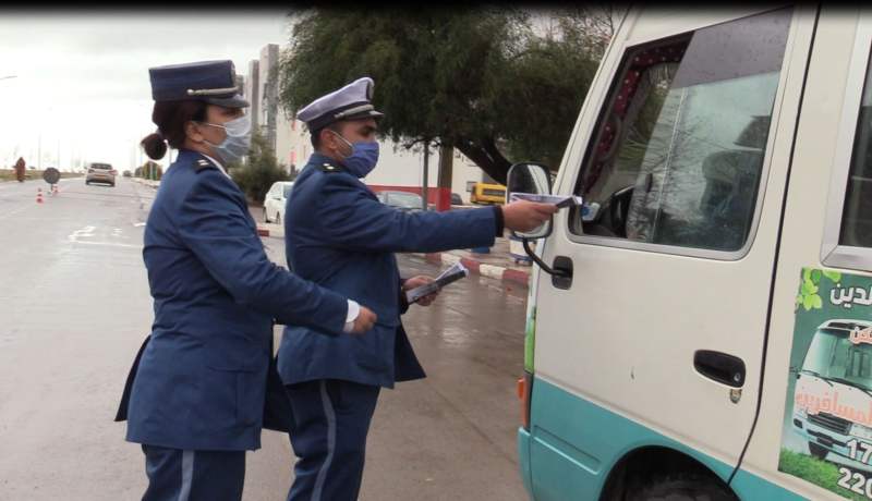 الأمن يرافق عملية الإستئناف التدريجي لحركة النقل بين الولايات