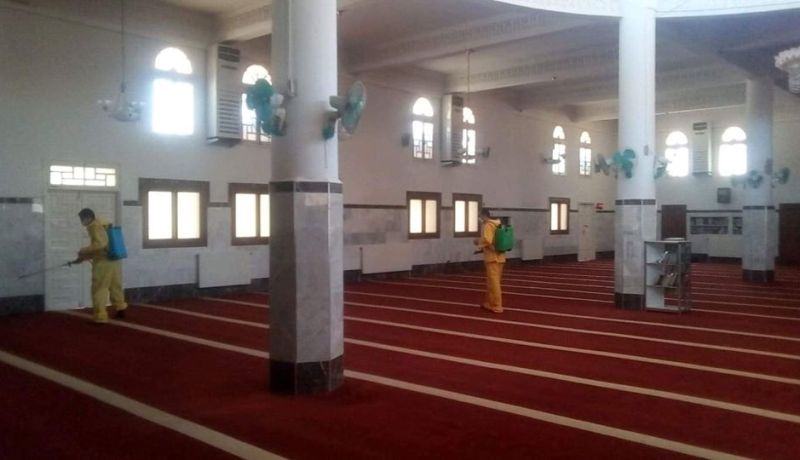 الحماية المدنية: تعقيم 360 مسجدا بالبليدة