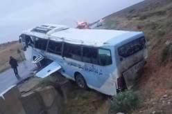 4 بالصور.. قتلى بالوادي في حادث مرور مروع