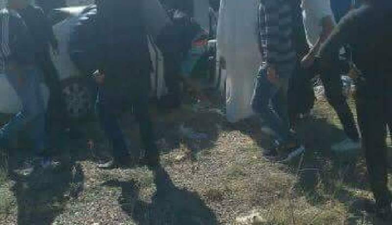 بالصور…جرحى في حادث مرور مروّع بتبسة