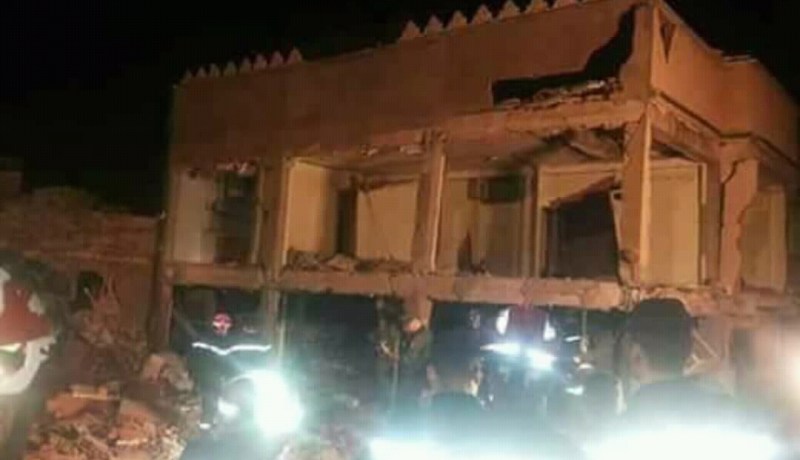 بالصور.. هلاك شخصين في انفجار قارورة غاز بوهران