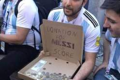 الجماهير الأرجنتينية تسخر من ميسي