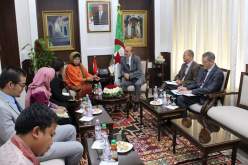 بلجود يحث الشركة الأندونيسية “ويكا” على ضرورة تسليم المشاريع في آجالها