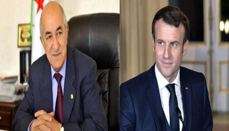 رئيس الجمهورية يجري مكالمة هاتفية مع نظيره الفرنسي