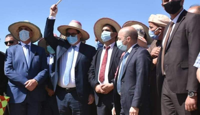 وزير الفلاحة يعطي إشارة إنطلاق موسم الحصاد والدرس بالولايات الشمالية