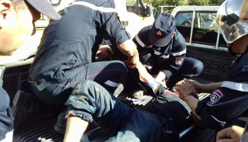 انقاذ اربعيني كان محصورا تحت محرك الري والسقي في الشلف