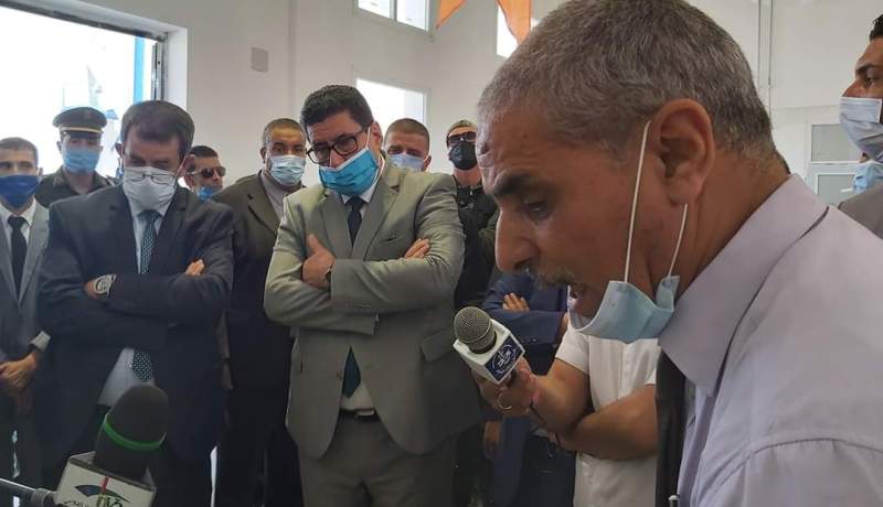 وزير الفلاحة يتفقد عملية جمع وتخزين الحبوب من ولاية أم البواقي