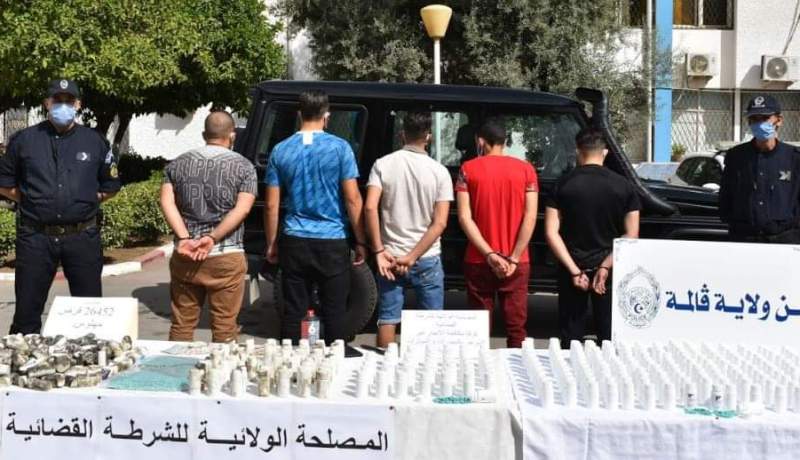 حجز اكثر من 26 ألف قرص مهلوس في قالمة