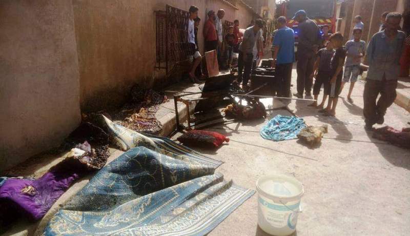 إصابة شخصين إثر حريق داخل مسكن في تيارت