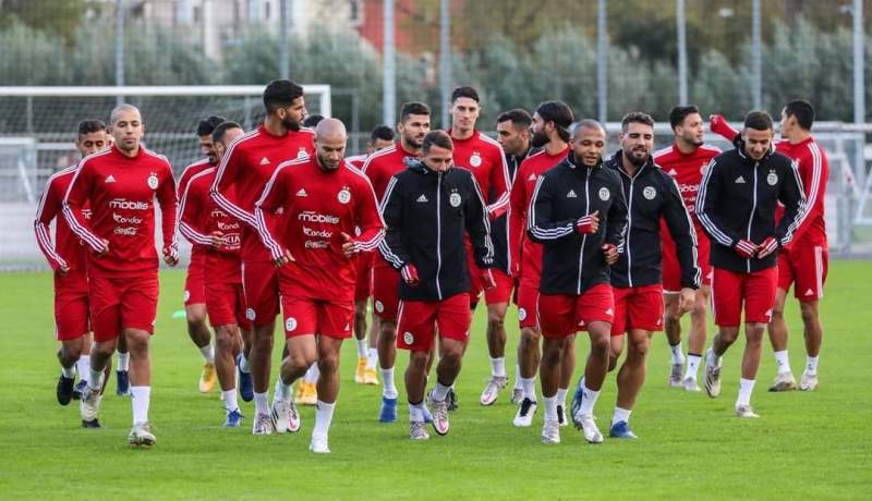 بالصور.. الخضر يواصلون تحضيراتهم لودية المكسيك