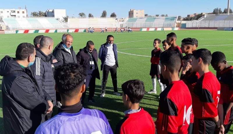 إنتقاء لاعبي المنتخب الوطني أقل من 15 سنة