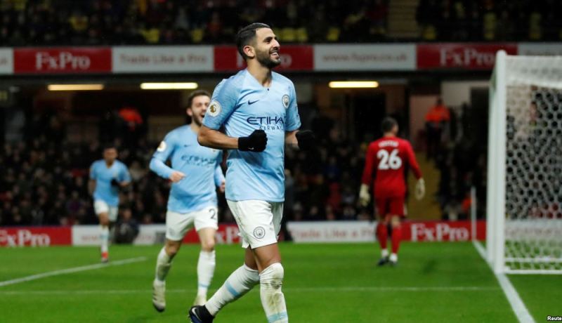 غوارديولا يدفع بمحرز أساسيا في موقعة تشلسي