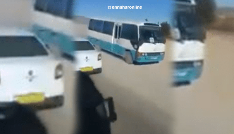 بالفيديو.. سائق حافلة متهور يخاطر بأرواح الناس بسطيف