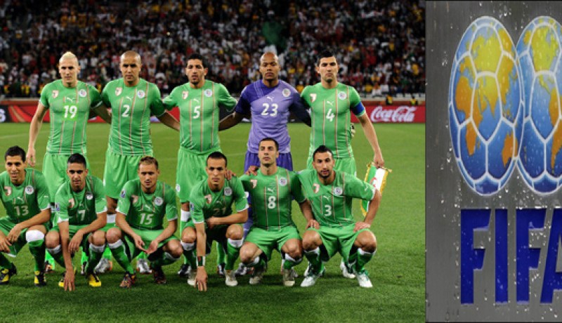 المنتخب الجزائري يتراجع بمركزين في ترتيب الفيفا