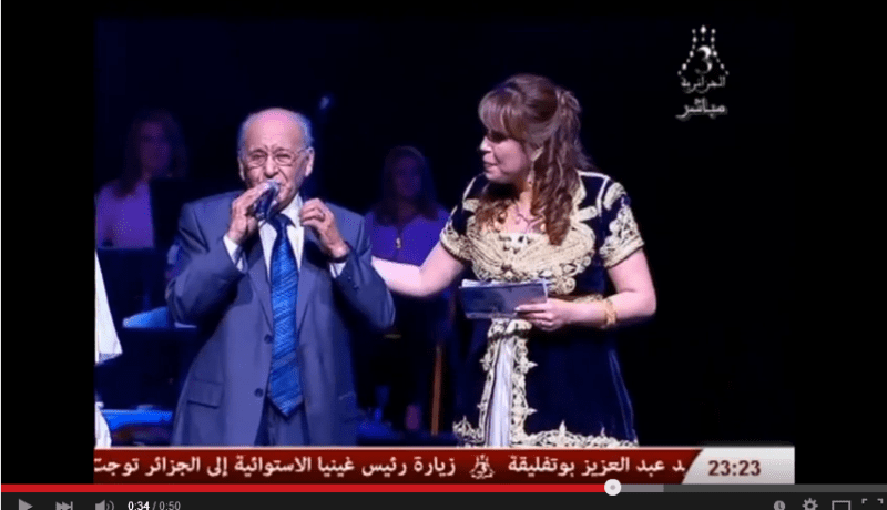 يوم تكريمها فرقاني يهين وردة الجزائرية على المباشر