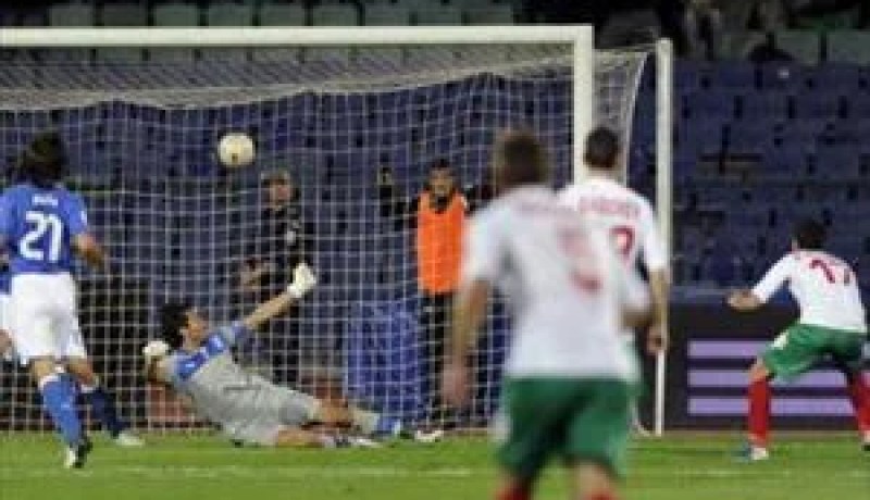 إيطاليا تسقط فى فخ التعادل مع بلغاريا