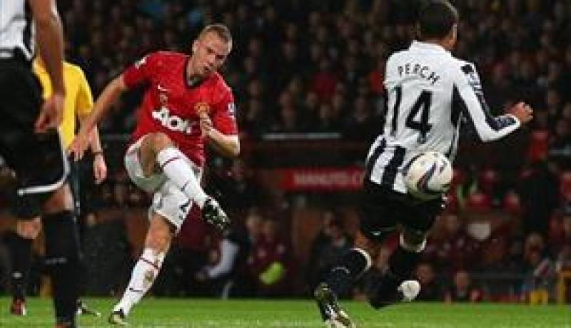 مانشستريونايتد يهزم نيوكاسل و يتأهل فى كأس الرابطة