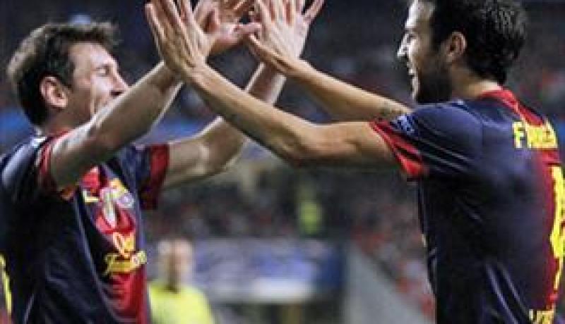 برشلونة يهزم بنفيكا بثنائية فى عقر داره