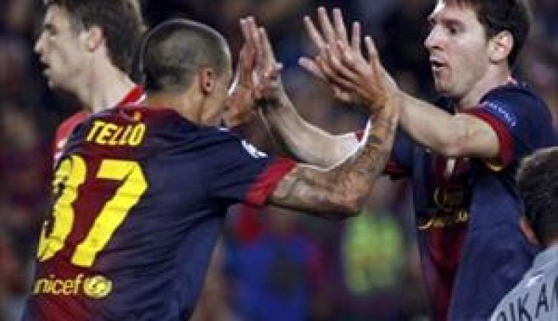 على خطى رونالدو .. ميسى يقود البرسا لقهر سبارتاك