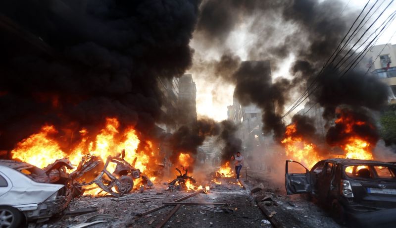 مقتل 22 شخص إثر إنفجار 3 شاحنات ملغمة في سوريا