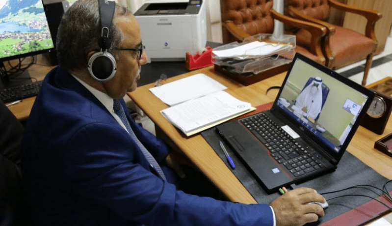 مجلس الأمة يشارك في أشغال إجتماعين للبرلمان العربي