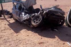 وفاة 4 أشخاص في حادث مرور بالقرب من زلفانة في غرداية