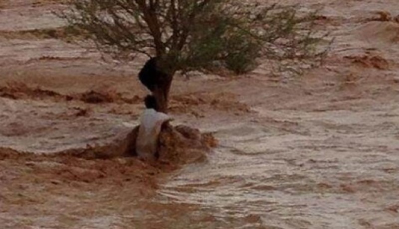 غرق24 شخصاً  في مناطق مختلفة جراء السيول بالسعودية