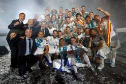 بالصور.. لاعبو الملكي يختتمون إحتفالاتهم بالبيرنابيو