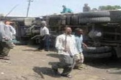 مقتل13 وإصابة 40 شخص في حادث مرور جنوب الصومال