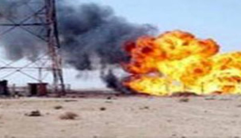 استهداف أنبوب للنفط بقذيفة في سوريا