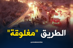 المدية: توقف حركة المرور على مستوى الطريق الوطني رقم 1