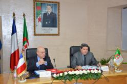 اللواء عبد الغني هامل يستقبل المدير العام للشرطة الفرنسية