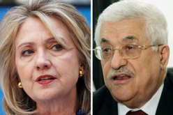 أبو مازن يجتمع مع كلينتون لبحث التهدئة في قطاع غزة