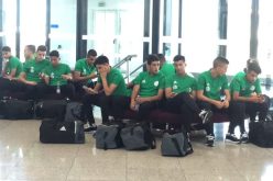 المنتخب الجزائري يصل إلى تونس إستعدادا لبطولة UNAF