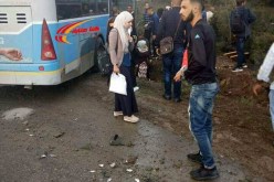 بالصور.. انحراف حافلة نقل الطلبة بعنابة
