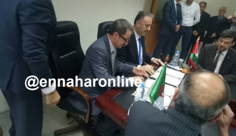 اتفاقيات تعاون بين وزارة الإتصال الجزائرية والفلسطينة
