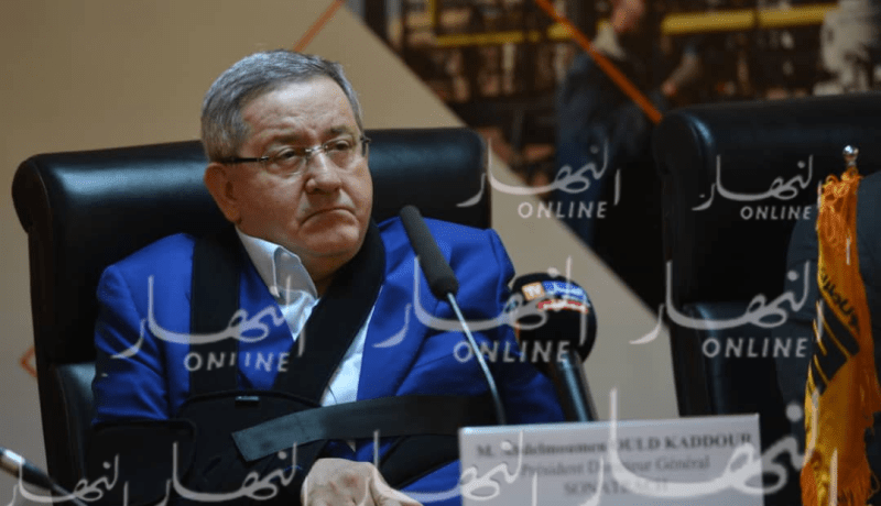 ولد قدور: تحقيق الاكتفاء الذاتي ووقف إستيراد الوقود قبل نهاية 2019