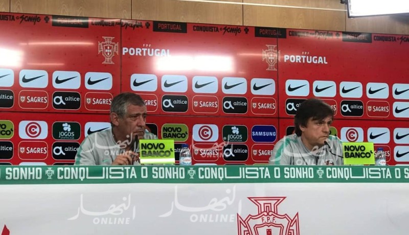 مدرب البرتغال: ” رونالدو سيكون حاضرا أمام الجزائر”
