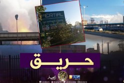 بالفيديو والصور .. إصابة عامل بحروق متفاوتة الخطورة في حريق بمجمع فرتيال بعنابة