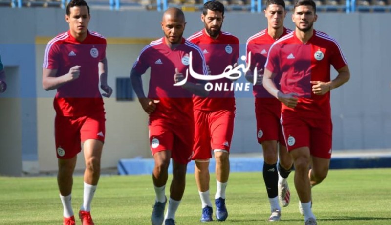 الخضر يجرون ثاني حصة تدريبية إستعداد لمواجهة السنغال