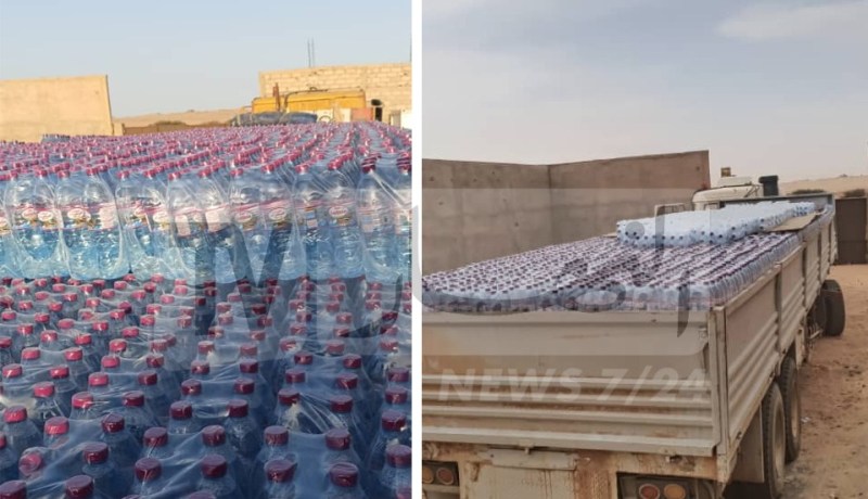 مصنع مياه الصحراء بعين قزام يرسل 24 ألف قارورة مياه معدنية لولاية البليدة