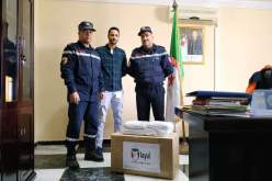 مركب النسيج الجزائري التركي “تايال” يمنح 2000 كمامة للمصالح الأمنية